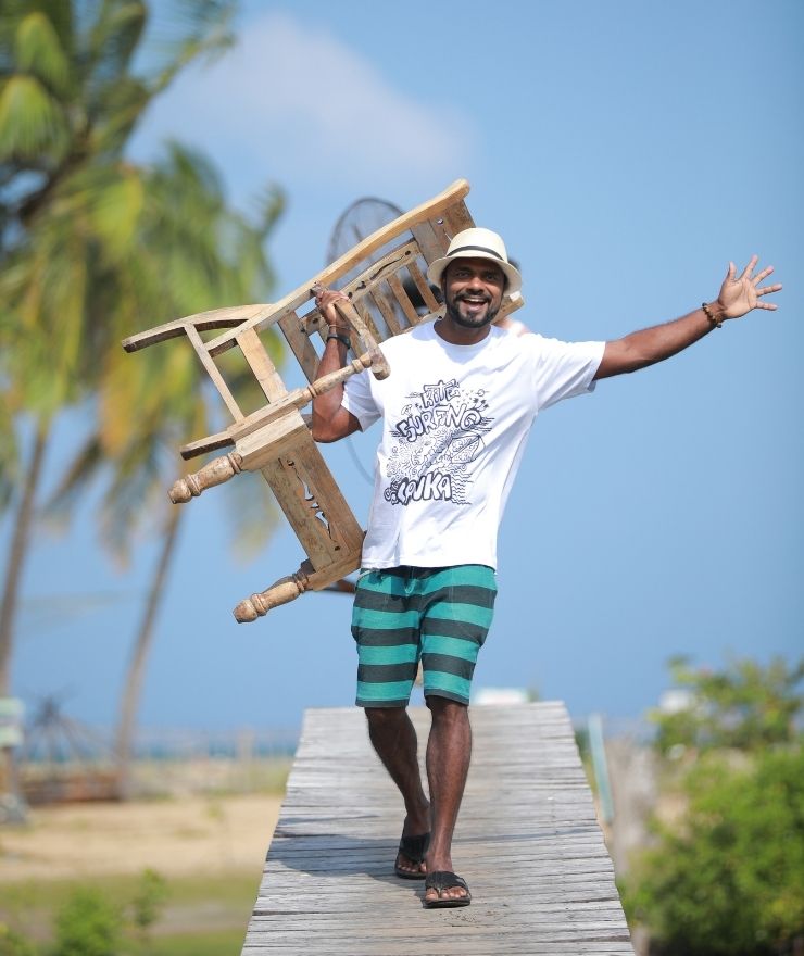 Nuffinz Shorts Deep Jungle Striped Rajitah