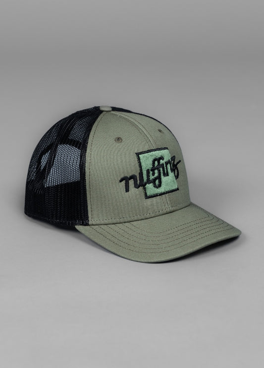Trucker Cap Olive – Roadtrip Classic