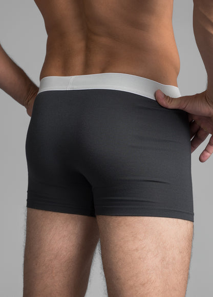 BLACK MODAL BOXER SHORTS