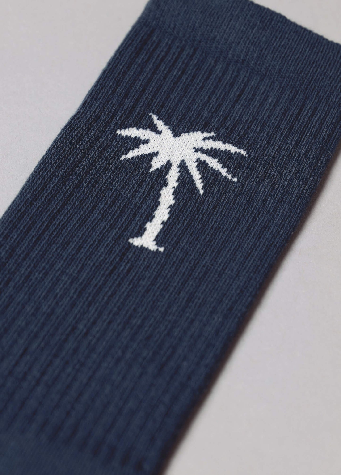 NIGHT BLUE PALM SOCKS