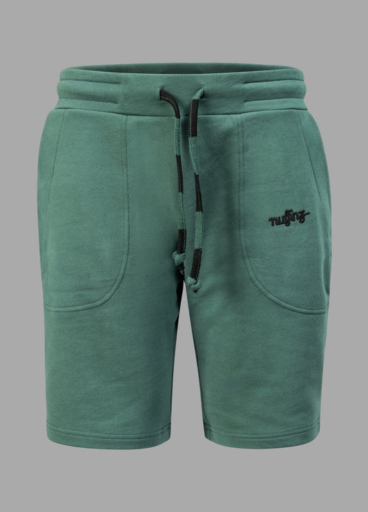 MALLARD GREEN SOLID SHORTS