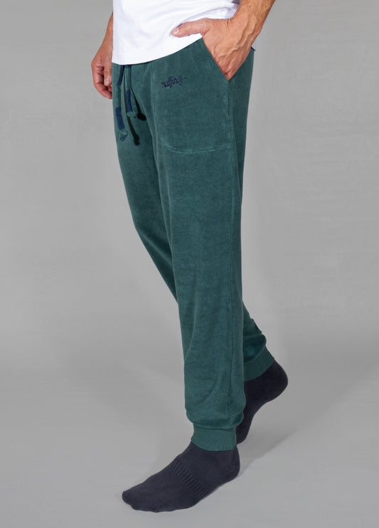 MALLARD GREEN TOWEL PANTS