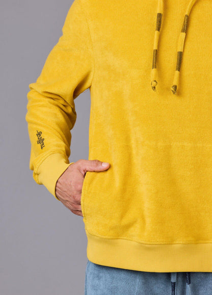 NUGGET GOLD TOWEL HOODIE