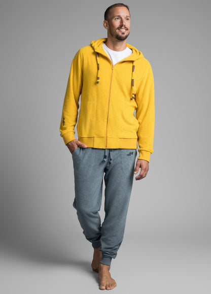 NUGGET GOLD TOWEL ZIP HOODIE