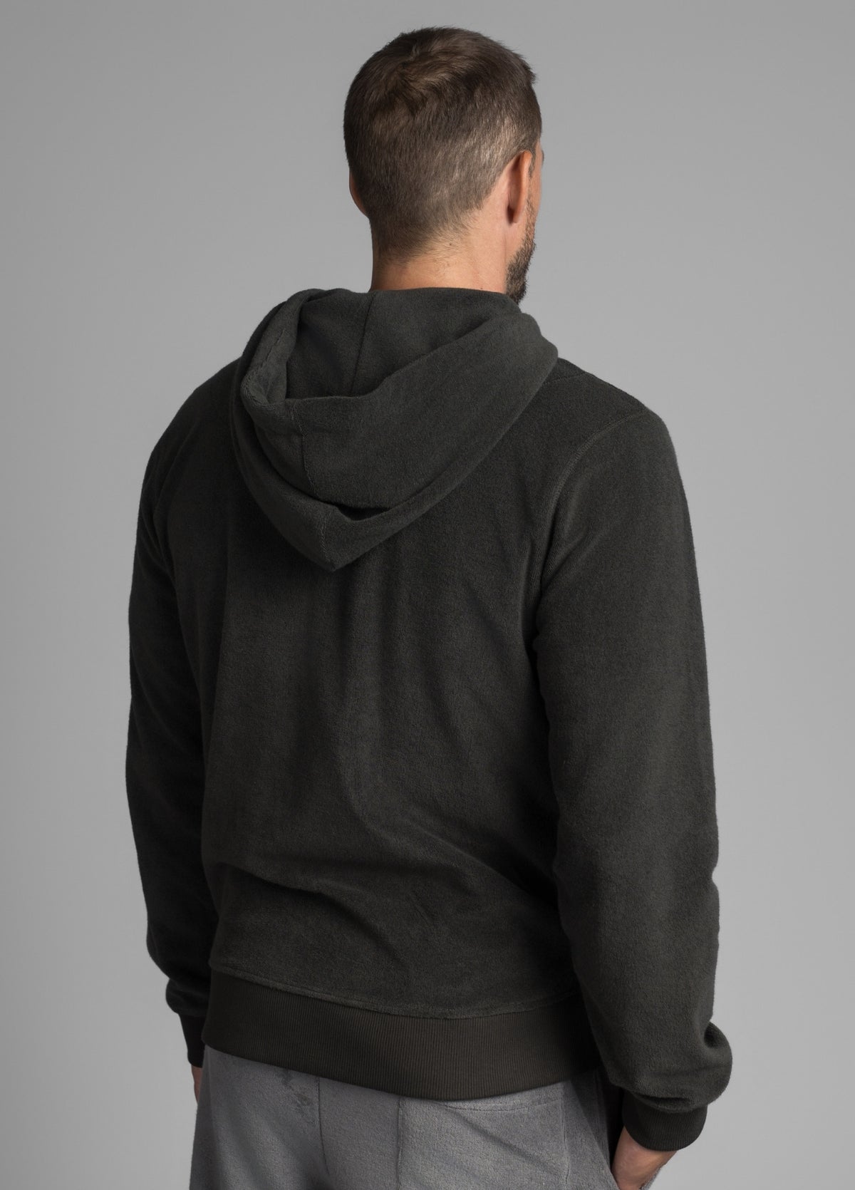 UNEXPLORED TOWEL ZIP HOODIE