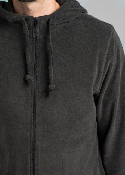 UNEXPLORED TOWEL ZIP HOODIE