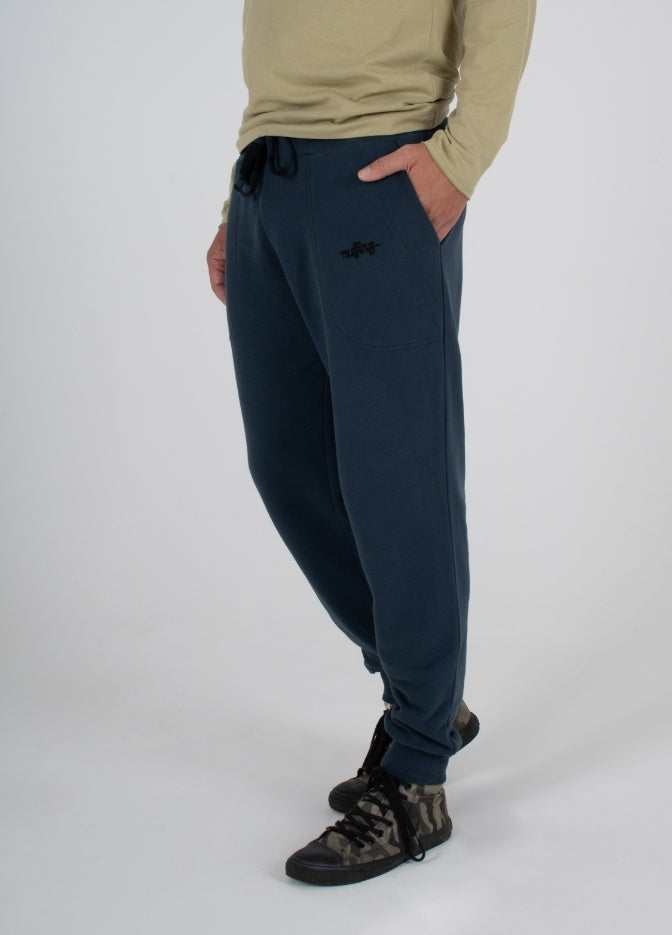 Nuffinz Shorts Pants Sea Storm Organic Cotton side pockets