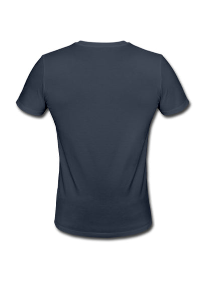 nuffinz tshirt navy blue back